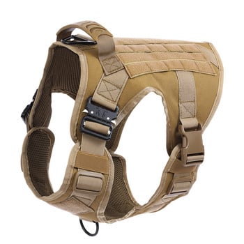 Στρατιωτική Εκπαίδευση Tactical Dog Harness for Small Medium Big Dogs Γιλέκο γρήγορης απελευθέρωσης German Shepherd Pet Large Dogs