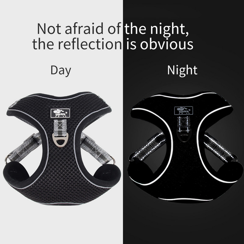 Set de ham și lesă pentru câini mare, mediu, mare, antitirones, fără durere, reglabil, fără tragere, pentru câini XXXXL Centrul de livrare directă