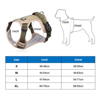 Pet No Pull Dog Harness Step in Reflektive Dog Vest Safety Ehicular Level with front clip και εύκολη λαβή ελέγχου για εκπαίδευση