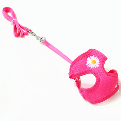 Prozračni prsluk za pse, povodac za hodanje, povodac, podesivi pojas, ogrlica za štene, meka poliesterska mreža, pojas za male srednje kućne ljubimce