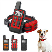 Zgardă pentru lătrat de câine Antrenament pentru animale de companie, șoc electric cu vibrații, rezistentă la apă.