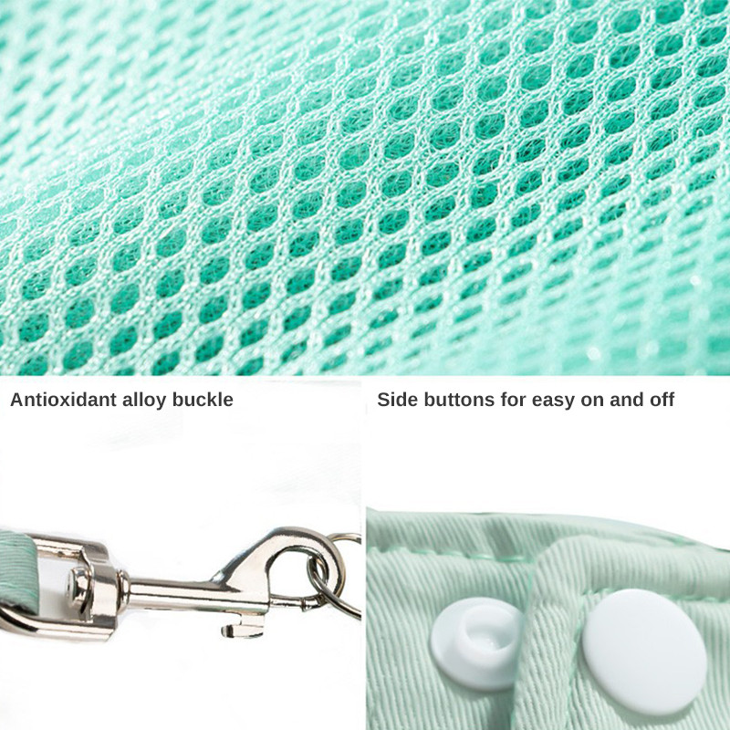 Set de lesă ham respirabil pentru pisici, vestă pentru câini, pisică de companie, curea drăguță pentru piept, frânghie pentru plimbări pentru câini mici și mijlocii, pisici