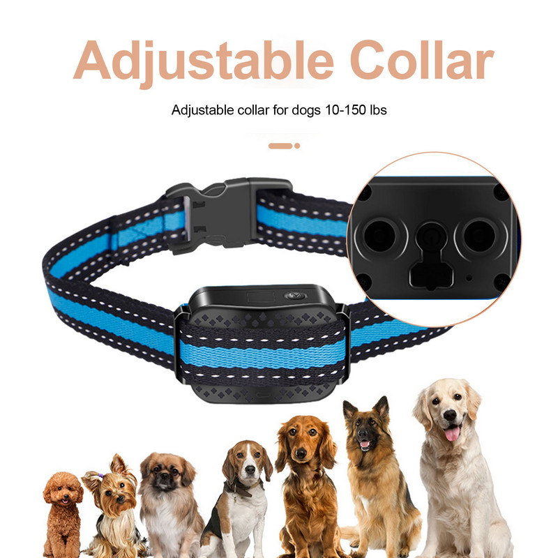 Dispozitive de control al lătratului câinilor Dispozitive de control al lătratului Accesorii pentru animale de companie Control vocal automat Opritor electronic de lătrat pentru mici
