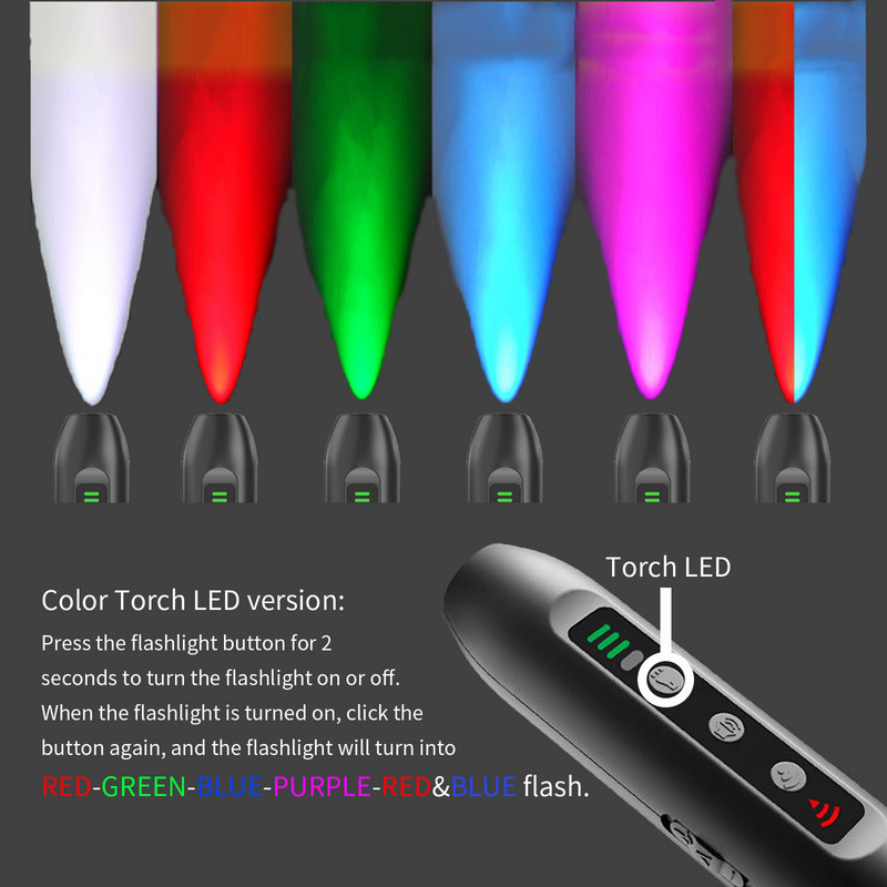 Noul urmăritor cu ultrasunete pentru câini, oprirea atacurilor agresive ale animalelor, lanternă, echipament de dresaj pentru câini, dispozitiv anti-lătrat