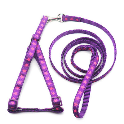 Uus Star Small Dog Cat rakmed jalutusrihm Reguleeritav vestiga kaelarihm kutsika õues jalutav chihuahua terjer šnautseri kutsika tarvikud