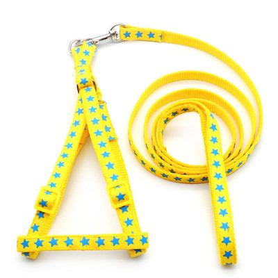 Uus Star Small Dog Cat rakmed jalutusrihm Reguleeritav vestiga kaelarihm kutsika õues jalutav chihuahua terjer šnautseri kutsika tarvikud