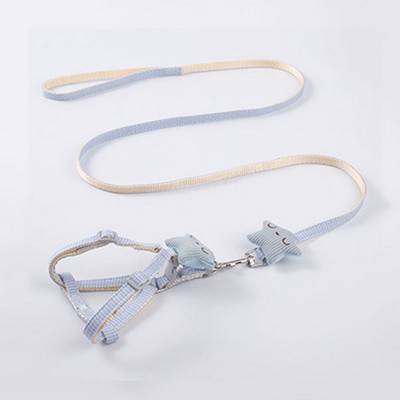 Set de lesă pentru câini de talie mică pentru pisici, ham pentru cățeluș pentru animale de companie, vestă, accesorii respirabile pentru câini, chihuahua pomeranian, accesorii pentru plimbare în aer liber