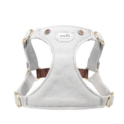 Τζιν λουρί για σκύλους Ρυθμιζόμενο γιλέκο με λουρί για κατοικίδια με μαλακή επένδυση χωρίς περπάτημα για κουτάβια μικρομεσαία σκυλιά Chihuahua Yorkshire