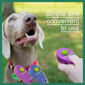 1PC antrenor de câini Clicker pentru antrenament câini fluier răspuns Ghid de sunet Clickers cu centură elastică produse pentru câini articole pentru animale de companie