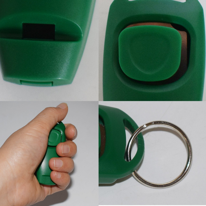 Dispozitiv de antrenament pentru caini de companie, anti latrat, oprire a latratului, antrenor combinat de fluier pentru câini, antrenor de animale de companie, ghid pentru căței cu inel pentru chei