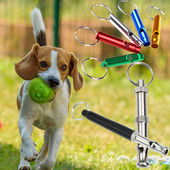 Reguliuojamas naminių šunų dresavimas švilpukas Gyvūnų drausmės priemonės Lojimo sustabdymo Ultragarso garso fleita Tylaus švilpuko valdymo įrankiai