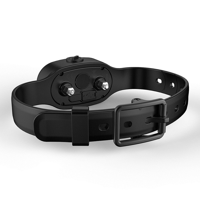 Guler de dresaj pentru câini anti-lătrat Guler electric pentru câini, reîncărcabil prin USB, cu telecomandă, pentru controlul lătratului pentru câini.