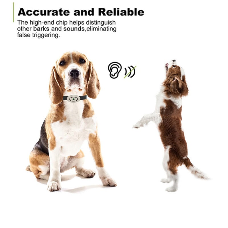 Νέα συσκευή εκπαίδευσης σκύλων Bark Control με επαναφορτιζόμενο αδιάβροχο κολάρο ηλεκτρικού σοκ