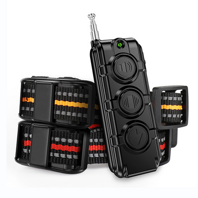 Dispozitiv de dresaj pentru câini cu telecomandă de 600 m, zgarda reîncărcabilă de dresaj pentru controlul lătratului Pentru câini 1/2 și separat