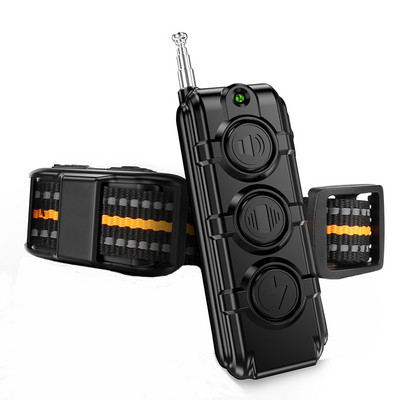 Dispozitiv de dresaj pentru câini cu telecomandă de 600 m, zgarda reîncărcabilă de dresaj pentru controlul lătratului Pentru câini 1/2 și separat