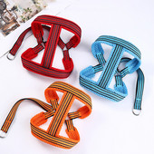 Lemmikloomarakmete komplekt Y-kujuline koera jalutusrihm, helkurvõrk, hingav jalutusrihm koerakassi reguleeritav rinnarihm Lemmikloomatarbed