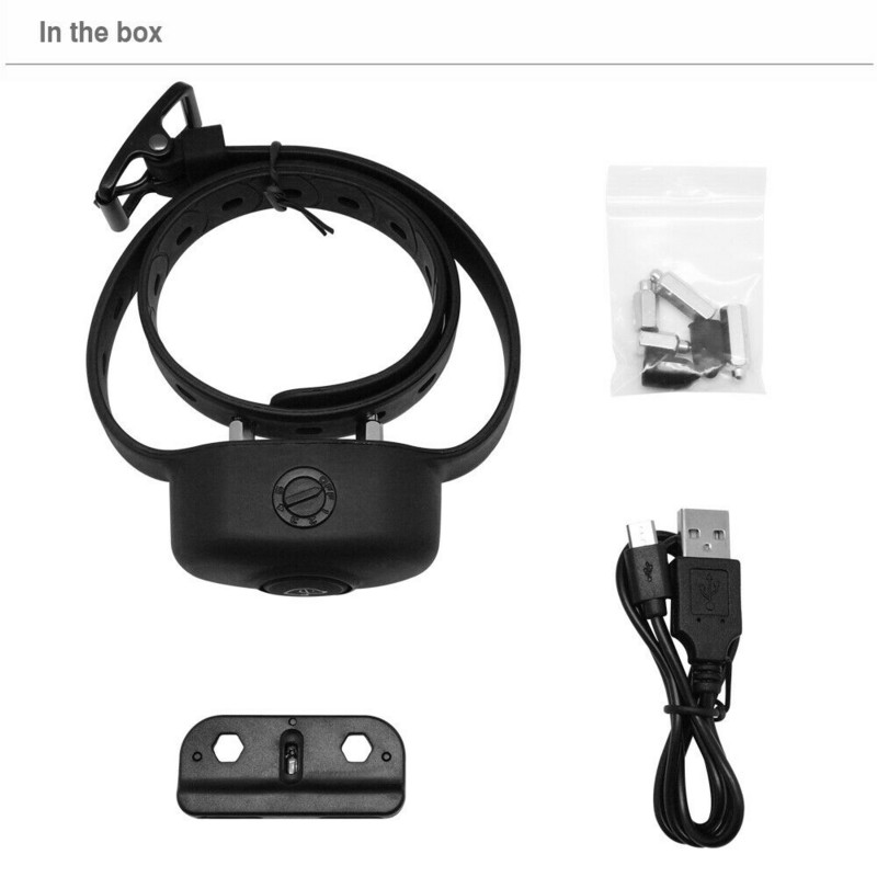 Lemmikloomakoerte hauku peletavad vahendid Auto Sense kaelarihm Automaatne haukumisvastane kauglöögi veekindel laetav koerte treenimine jahirihm