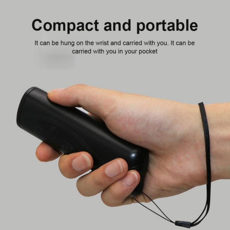 Συσκευή εκπαίδευσης κατοικίδιων ζώων υπερήχων Απωθητικό Ελέγχου Εκπαιδευτής Αντι-γαβγίσματος Αποτρεπτικά Αποτρεπτικά Διακοπής γαβγίσματος Σκύλοι Συσκευή Εκπαίδευσης Κατοικίδιων Σκύλων 3 σε 1