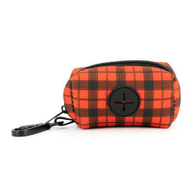 COLLARLOGO Prilagodljiva meka mreža podstavljena prsluk za štene za kućne ljubimce Oprtač za pse Crveni i crni karirani povodac bez povlačenja, pramčana ogrlica