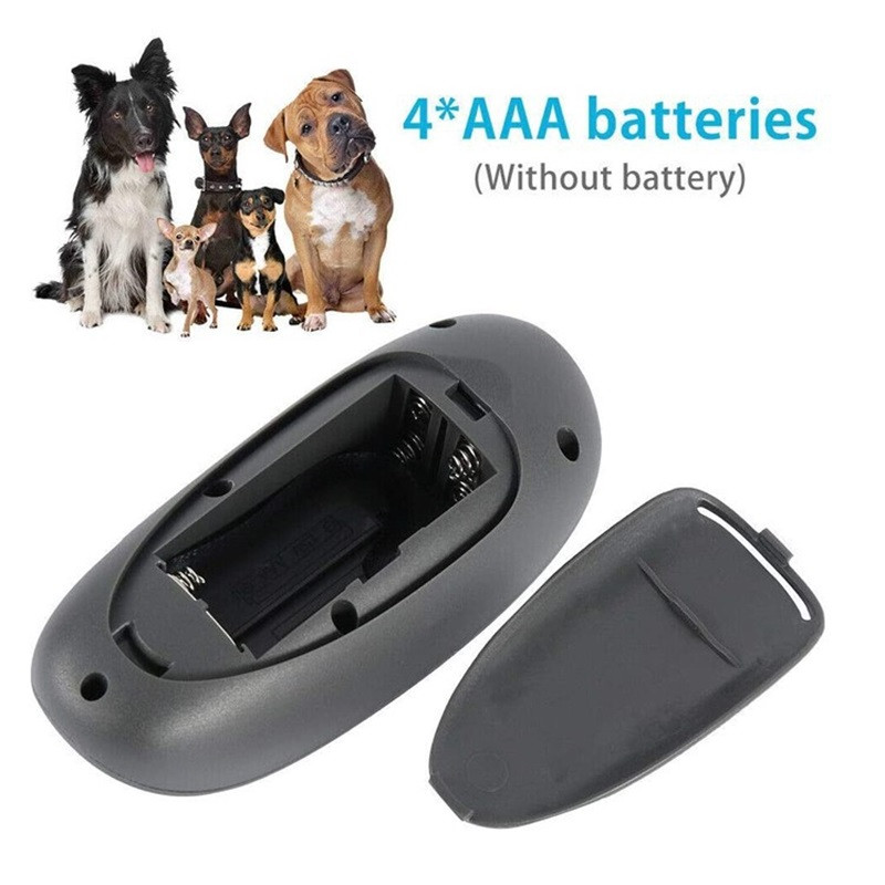 Ultrazvučni repeller za obuku pasa Kontrolni uređaj za dresuru 3 u 1 Ručni mini uređaj protiv lajanja Prestanite vikati Sredstva za odvraćanje Proizvod za kućne ljubimce