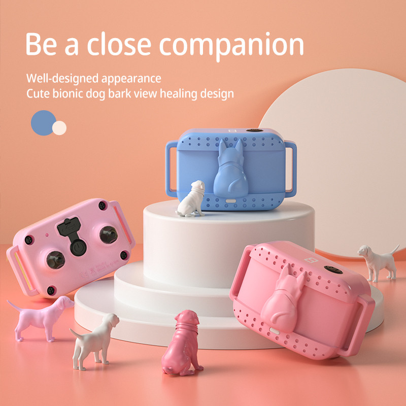 Dispozitiv anti-latrat pentru câini Opriți lătratul câinelui Guler personalizat pentru antrenament pentru câini Echipament de dresaj fără fir Guler electronic Reducere de 40%