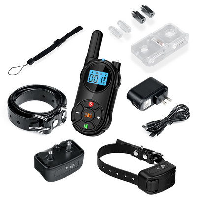 Dresura pasa za kućne ljubimce, ogrlica protiv lajanja, ogrlica s daljinskim upravljačem i LED-om, ogrlica protiv laveža, ogrlice za pse, dodaci za kućne ljubimce