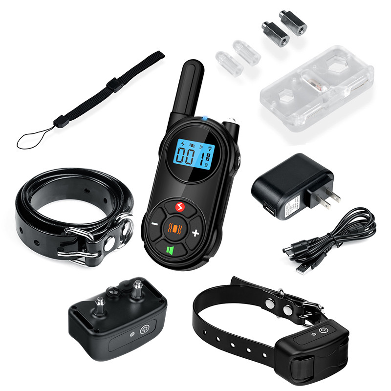 Dresura pasa za kućne ljubimce, ogrlica protiv lajanja, ogrlica s daljinskim upravljačem i LED-om, ogrlica protiv laveža, ogrlice za pse, dodaci za kućne ljubimce