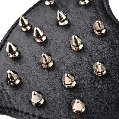 Ham pentru câini, cu țepi, din piele PU, pentru câini, pentru câini mare, Pitbull, Bully Husky Terrier, pentru câini mare, pentru câini, cu diamant, din PU