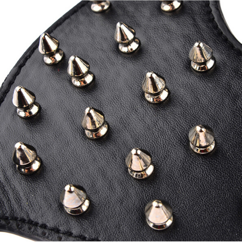 Ham pentru câini, cu țepi, din piele PU, pentru câini, pentru câini mare, Pitbull, Bully Husky Terrier, pentru câini mare, pentru câini, cu diamant, din PU