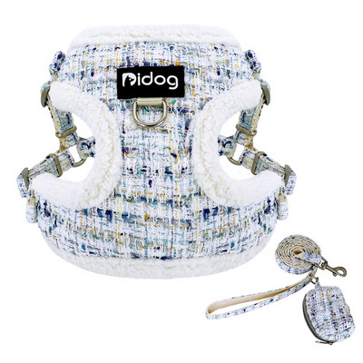 Soe talvine koerarakmete jalutusrihm kakakoti komplekt Pehme polsterdatud koerte rakmete vest õues kutsikale jalutamiseks mõeldud pliist suupistekott koertele Chihuahua