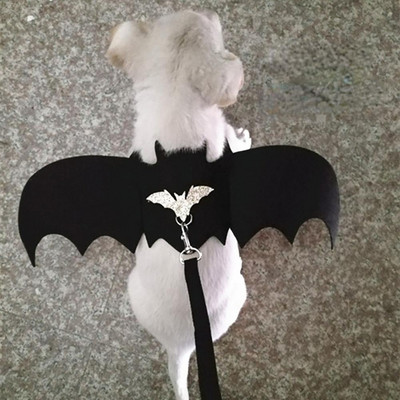 Uus lemmikloomade nahkhiire tiivad, cosplay kostüüm, vildist riie Halloweeni kleitide jaoks Aksessuaarid fotorekvisiidid kassikoera jänesele