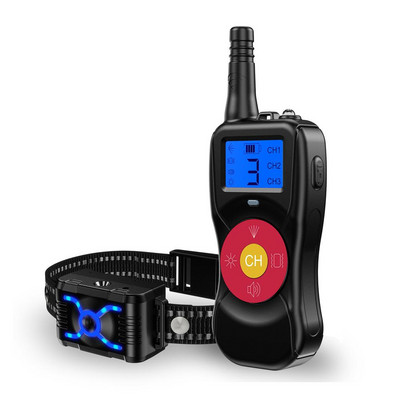 4 zgarda de dresaj pentru câini cu șocuri electrice automate zgarda de dresaj pentru câini cu control de la distanță zgarda anti-latrat pentru câini zgarda de dresaj cu pulverizare