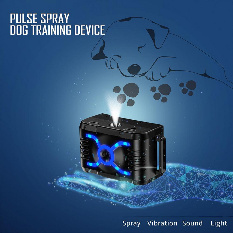 4 zgarda de dresaj pentru câini cu șocuri electrice automate zgarda de dresaj pentru câini cu control de la distanță zgarda anti-latrat pentru câini zgarda de dresaj cu pulverizare