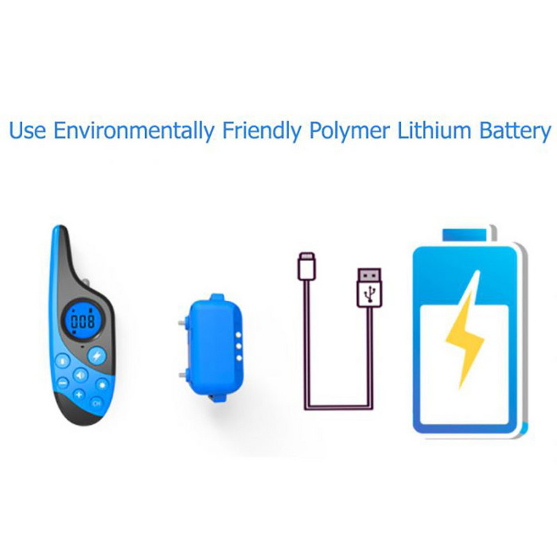 500M potrepštine za kućne ljubimce punjenje daljinski upravljač uređaj za obuku pasa punjenje potrepština za kućne ljubimce čep za lajanje