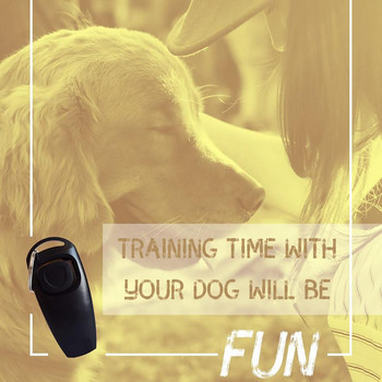 2 бр. 2-в-1 преносим щракащ инструмент за обучение на домашни любимци Stop Barking Whistle Помощен инструмент за обучение Професионален високочестотен треньор за кучета