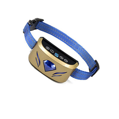 10 buc Opritor pentru lătrat de câine Opritor pentru lătrat pentru animale de companie șoc electric Opritor automat pentru lătrat zgarda de dresaj de câine