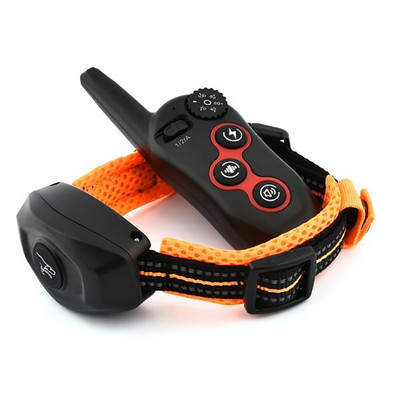 Remote Control Dog Training & Anti Bark Collar 400M Rechargeable Electric Waterproof Collar