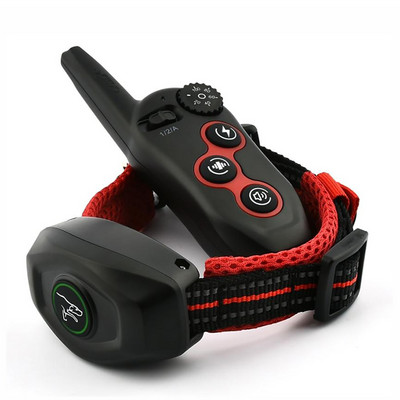 Remote Control Dog Training & Anti Bark Collar 400M Rechargeable Electric Waterproof Collar