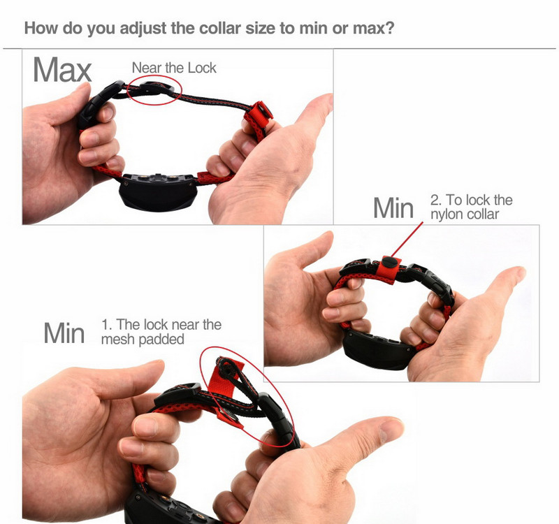 Remote Control Dog Training & Anti Bark Collar 400M Rechargeable Electric Waterproof Collar