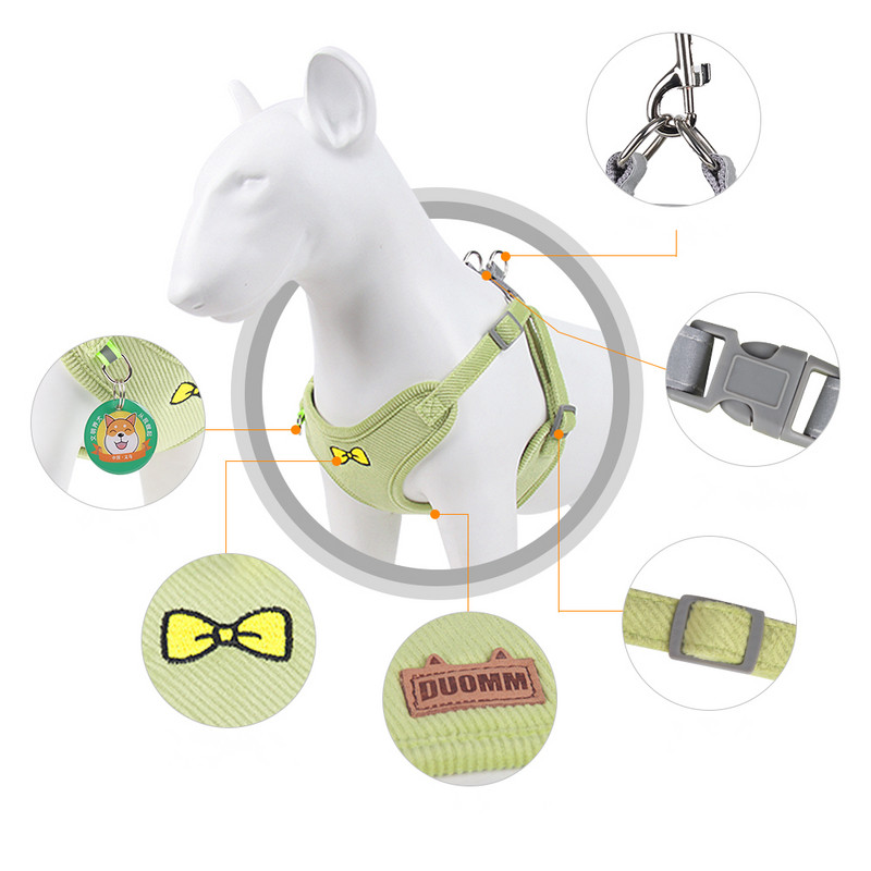 Novi izvezeni pojas i povodac za pse za male srednje pse, mačke, prsni ovratnik, povodac za psa, hodanje, trčanje, povodci, pribor za kućne ljubimce