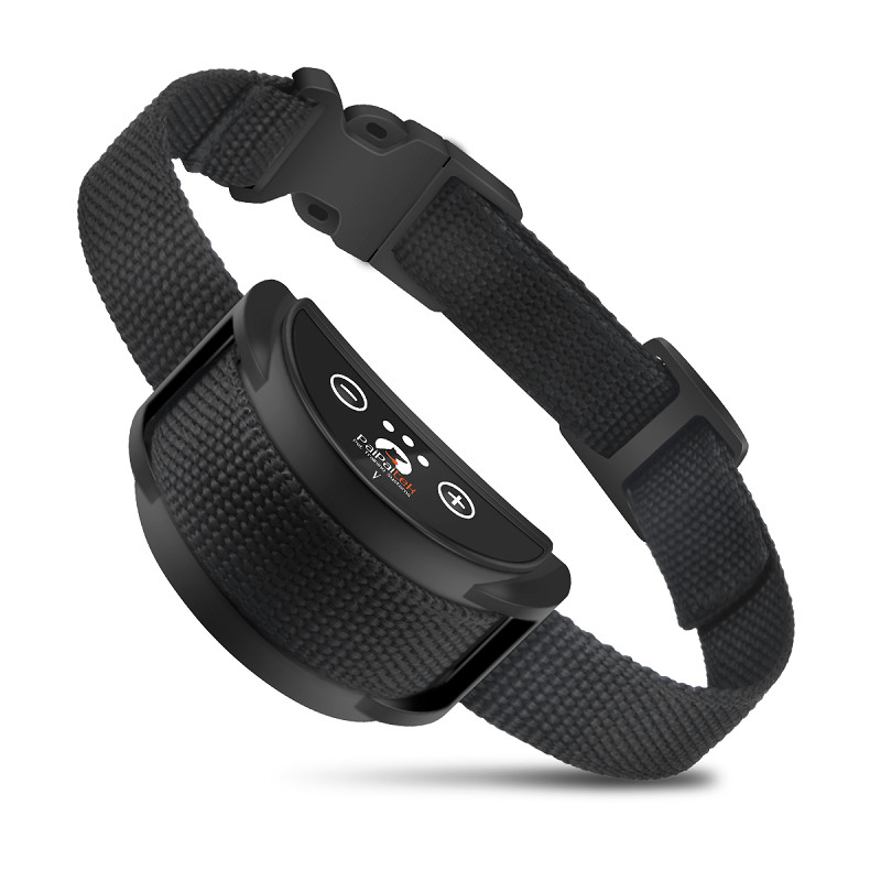 Guler auto anti-lătrat, cu vibrații, zgarda de dresaj pentru câini, dispozitiv pentru câini, zgarda anti-lătrat, control pentru câini, reîncărcabilă, fără șoc static.