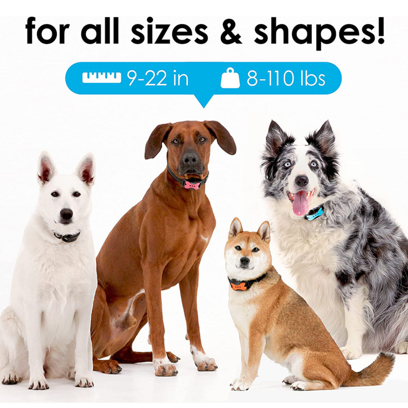 Pet Dog Anti Barking Συσκευή USB Electric Ultrasonic Dogs Training Collar Dog Stop Barking Shack Anti Bark Collar Drops