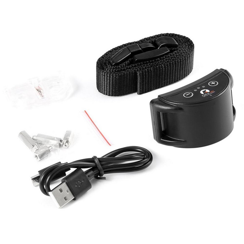 Lemmiklooma kaelarihm elektriline koerte treenimiskaelarihm reguleeritav haukumisvastane kaelarihm Keskmine väike koer 30S automaatne lähtestamine USB laadimisega koeratreener