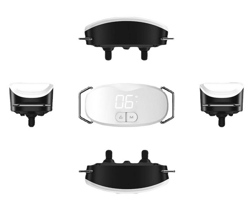 Zgarda automată anti latrat pentru câini, reîncărcabilă prin USB, dispozitiv eficient de oprire a lătratului, zgarda impermeabilă pentru câini