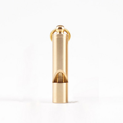 Vintage mjedena zviždaljka za pse Benepaw za obuku ponašanja kućnih ljubimaca, prijenosna, kvalitetna, jasan glasan zvuk, privjesak za pomoć pri prestanku lajanja