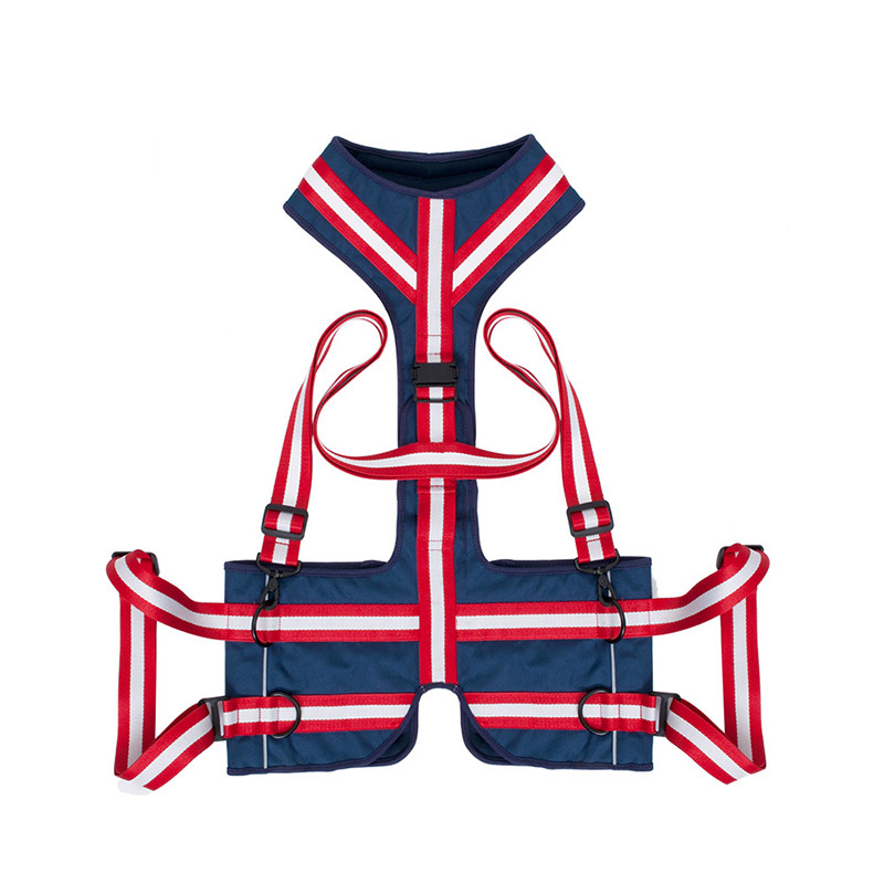 Vidutiniams ir dideliems šunims Nailono naminių šunų traukiamo diržo diržas neįgaliems šunims krūtinės diržas senyvo amžiaus šunims pagalbiniai diržo atkūrimo reikmenys