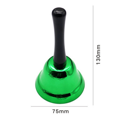 1 buc. Clopoței de mână de Crăciun, 75 mm, accesorii pentru animale de companie, clopote metalic pentru antrenament, clopoței decorativi pentru cină pentru pisici și câini