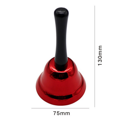 1 buc. Clopoței de mână de Crăciun, 75 mm, accesorii pentru animale de companie, clopote metalic pentru antrenament, clopoței decorativi pentru cină pentru pisici și câini