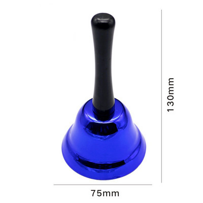 1 buc. Clopoței de mână de Crăciun, 75 mm, accesorii pentru animale de companie, clopote metalic pentru antrenament, clopoței decorativi pentru cină pentru pisici și câini