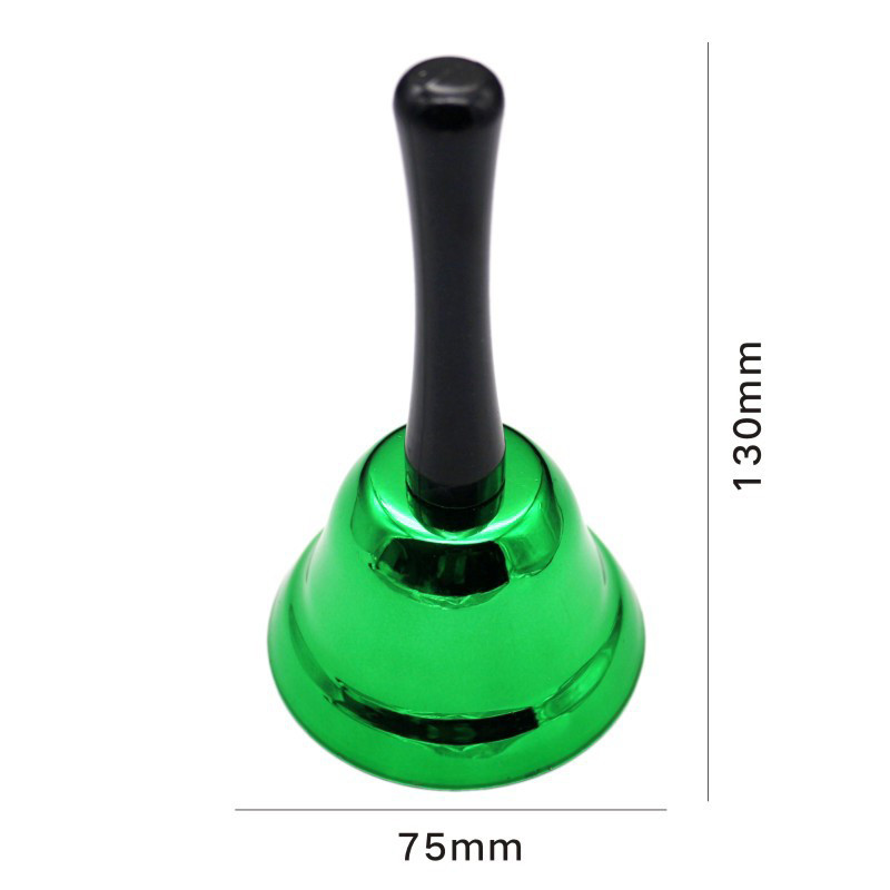 1 buc. Clopoței de mână de Crăciun, 75 mm, accesorii pentru animale de companie, clopote metalic pentru antrenament, clopoței decorativi pentru cină pentru pisici și câini